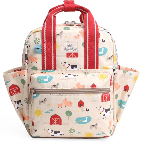 NEW Itzy Ritzy Bitzy Bag Farm Friends Toddler Backpack Unisex Daycare Preschool - Picture 1 of 11